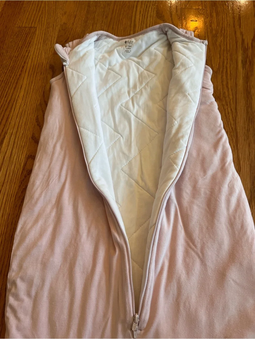 Kyte Sleep Sack Walker 6-18 month 2.5 TOG Light Pink